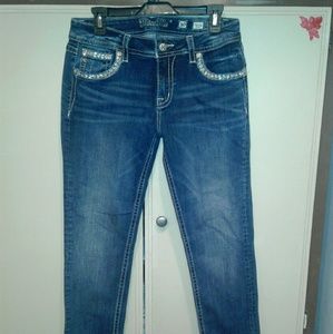 Miss ME WORN  sz 30 SKINNY LEGS